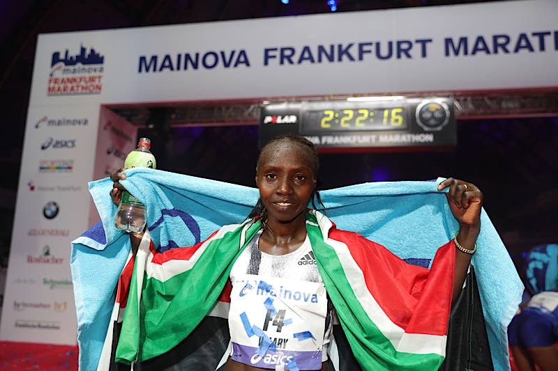 Valary Aiyabei (Foto: Mainova Frankfurt Marathon)