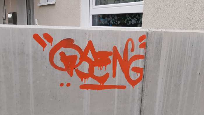 Vogesenstraße Graffiti