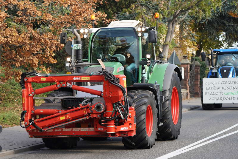 Neustadt Traktor Demo 2019 (Foto: Reinhard Schnell)