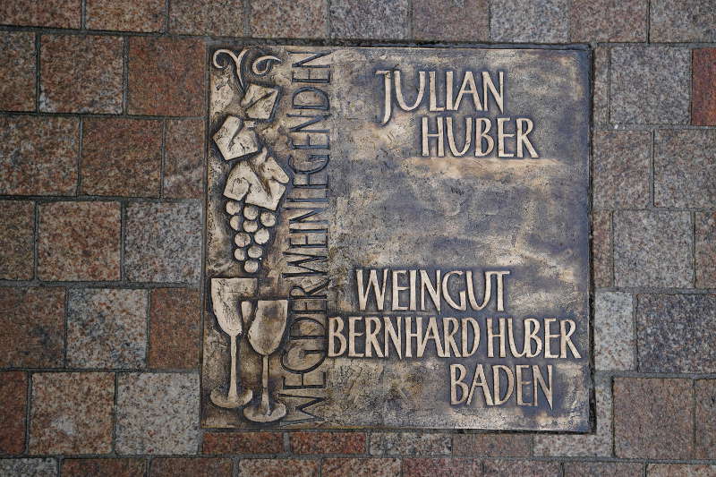 Weg der Weinlegenden Weingut Huber und Ridge Vineyards (Foto: Reinhard Schnell)
