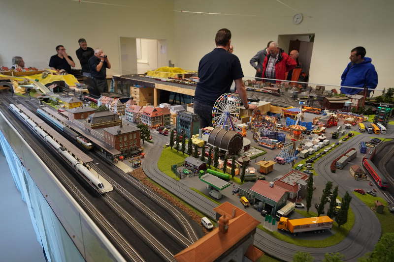 Modelleisenbahn in Aktion 2019 (Foto: Holger Knecht)