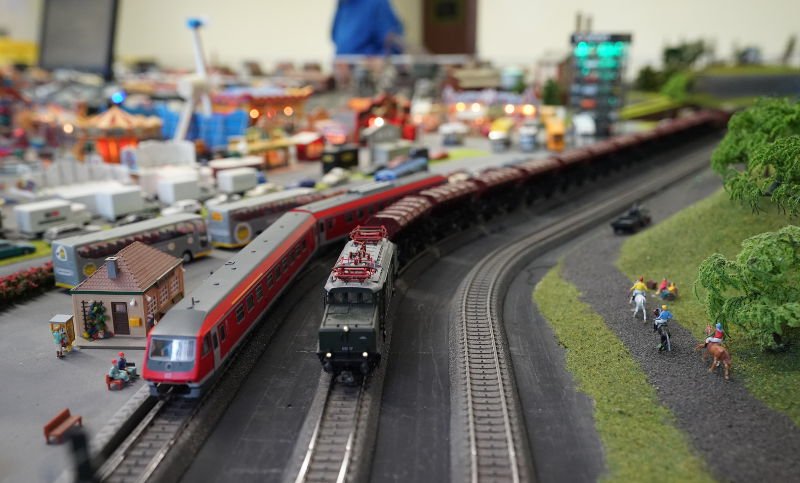 Modelleisenbahn in Aktion 2019 (Foto: Holger Knecht)