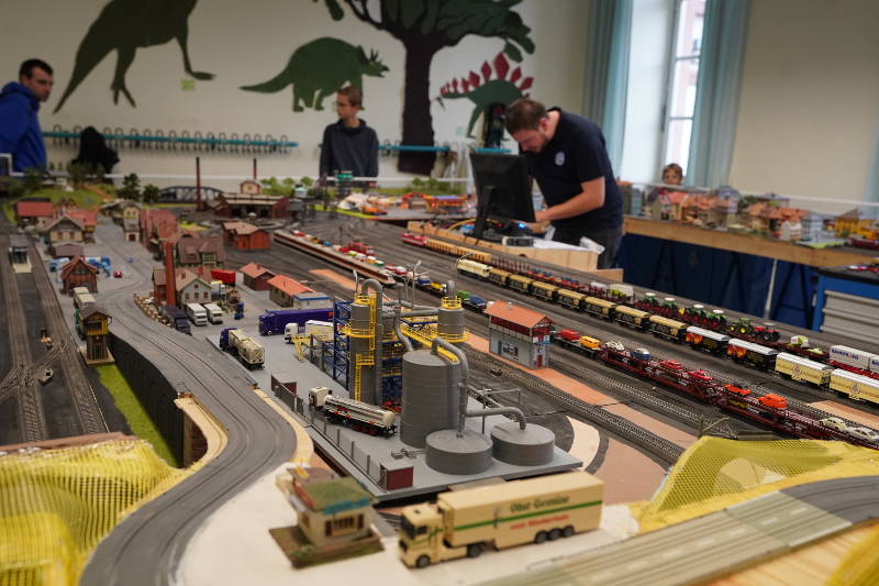 Modelleisenbahn in Aktion 2019 (Foto: Holger Knecht)