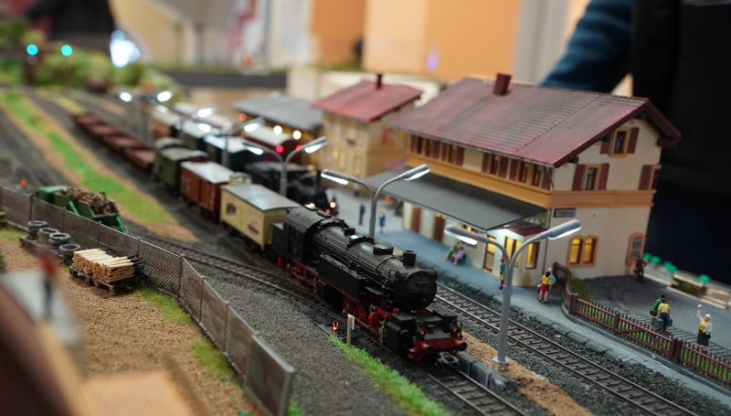 Modelleisenbahn in Aktion 2019 (Foto: Holger Knecht)