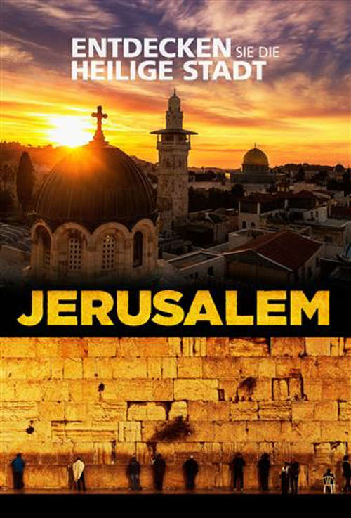Plakat zum Jerusalem-Film im IMAX DOME Kino Speyer (Copyright: IMAX DOME Kino Speyer/Technik-Museum Speyer)