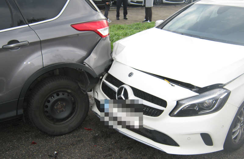 Unfallstelle (Foto: Polizei RLP)