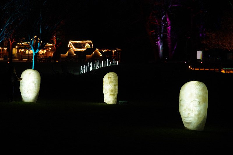 Mannheim Luisenpark Winterlichter 2020 (Foto: Holger Knecht)