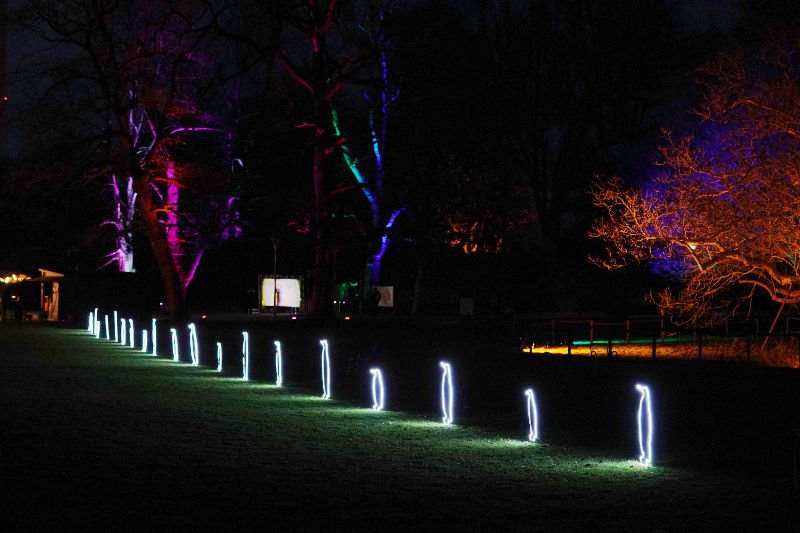 Mannheim Luisenpark Winterlichter 2020 (Foto: Holger Knecht)