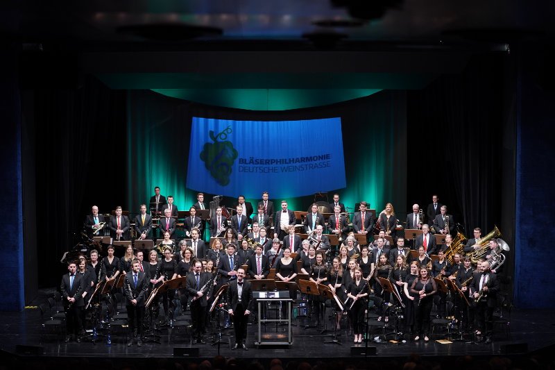 Neustadt Bläserphilharmonie Deutsche Weinstraße 2020 (Foto: Holger Knecht)