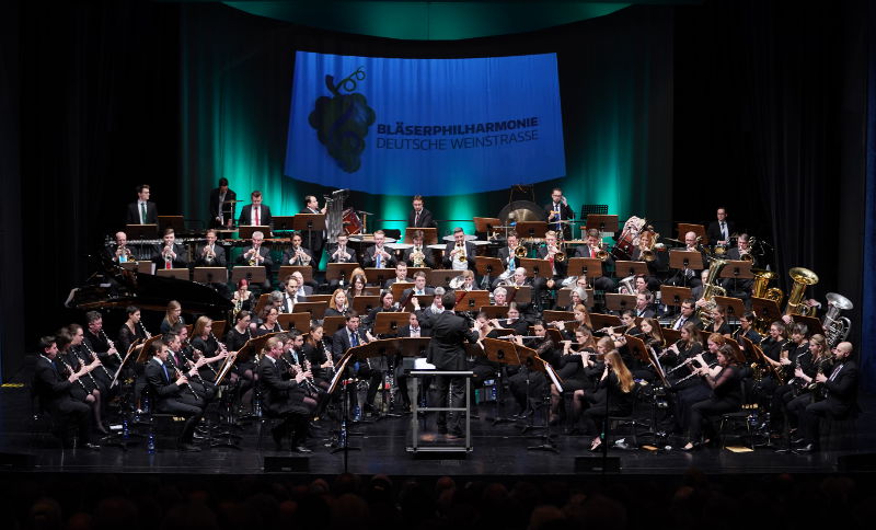 Neustadt Bläserphilharmonie Deutsche Weinstraße 2020 (Foto: Holger Knecht)