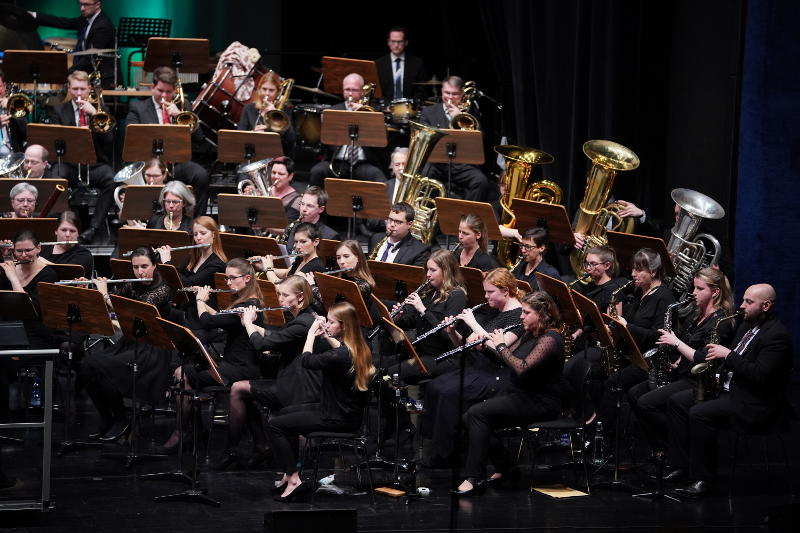 Neustadt Bläserphilharmonie Deutsche Weinstraße 2020 (Foto: Holger Knecht)