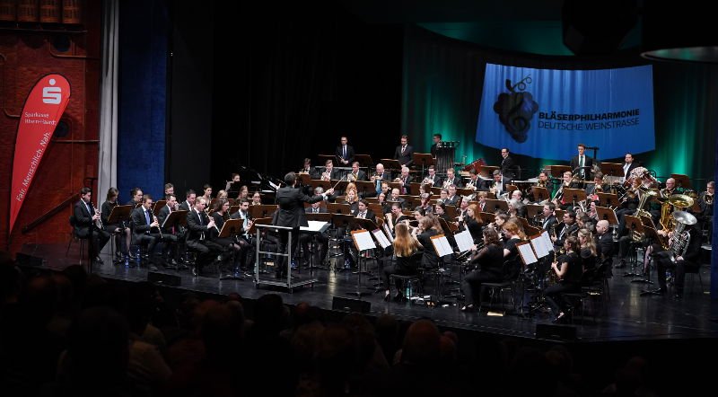 Neustadt Bläserphilharmonie Deutsche Weinstraße 2020 (Foto: Holger Knecht)