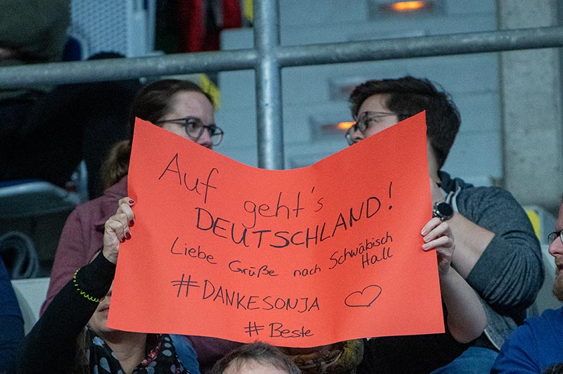 Mannheim Handball Nationalmannschaft Deutschland Island (Foto: Helmut Dell)