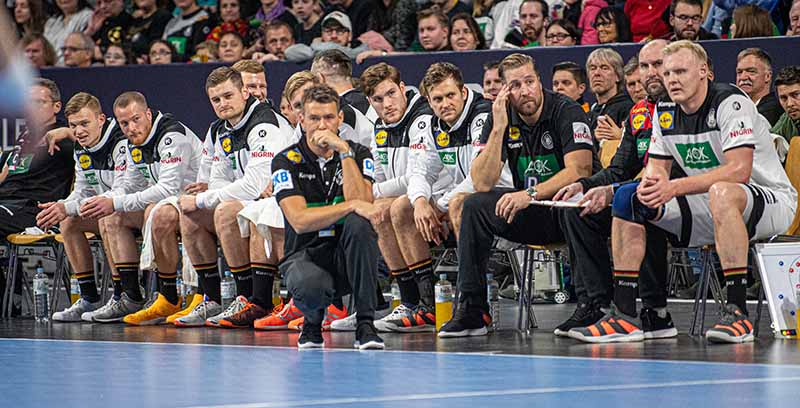 Mannheim Handball Nationalmannschaft Deutschland Island (Foto: Helmut Dell)