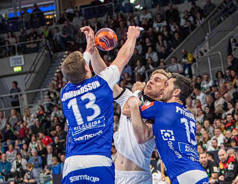 Mannheim Handball Nationalmannschaft Deutschland Island (Foto: Helmut Dell)