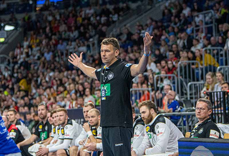 Mannheim Handball Nationalmannschaft Deutschland Island (Foto: Helmut Dell)