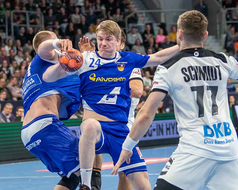 Mannheim Handball Nationalmannschaft Deutschland Island (Foto: Helmut Dell)