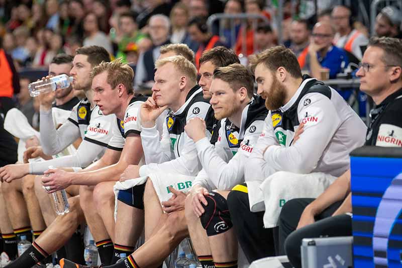 Mannheim Handball Nationalmannschaft Deutschland Island (Foto: Helmut Dell)