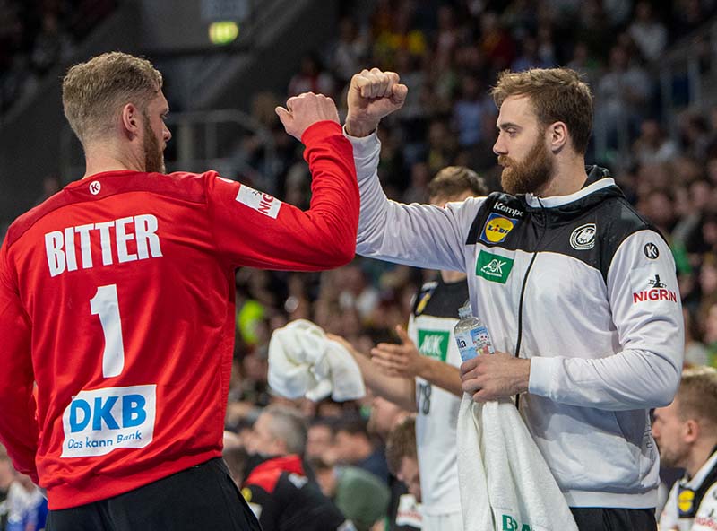 Mannheim Handball Nationalmannschaft Deutschland Island (Foto: Helmut Dell)