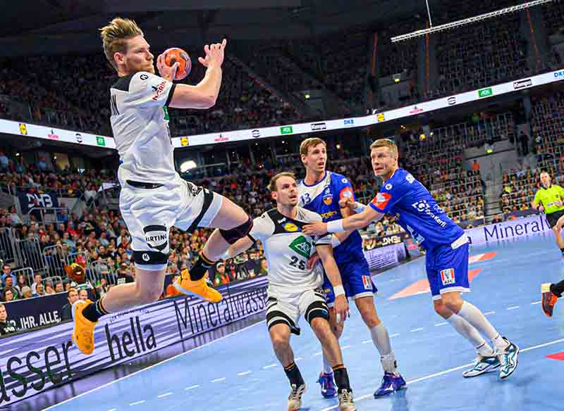 Mannheim Handball Nationalmannschaft Deutschland Island (Foto: Helmut Dell)