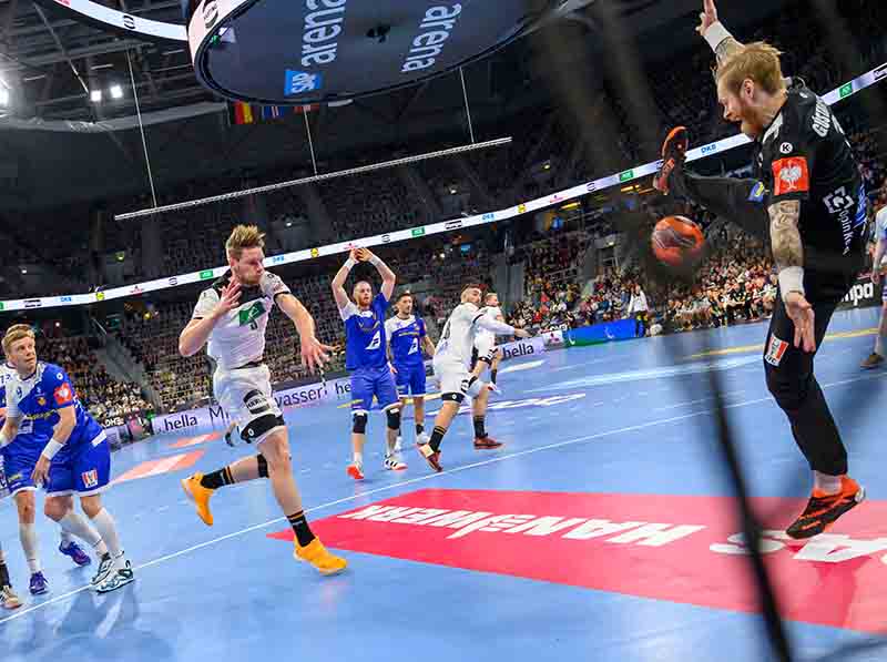 Mannheim Handball Nationalmannschaft Deutschland Island (Foto: Helmut Dell)