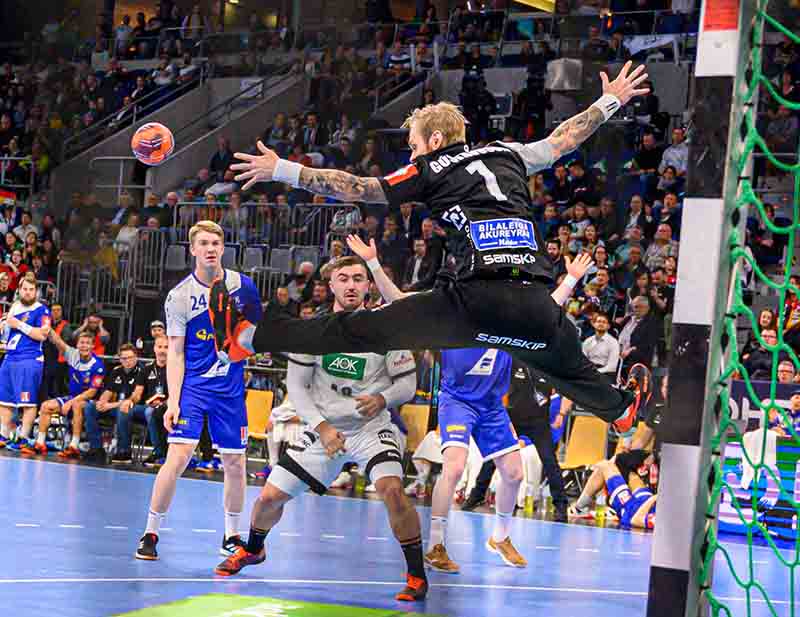 Mannheim Handball Nationalmannschaft Deutschland Island (Foto: Helmut Dell)