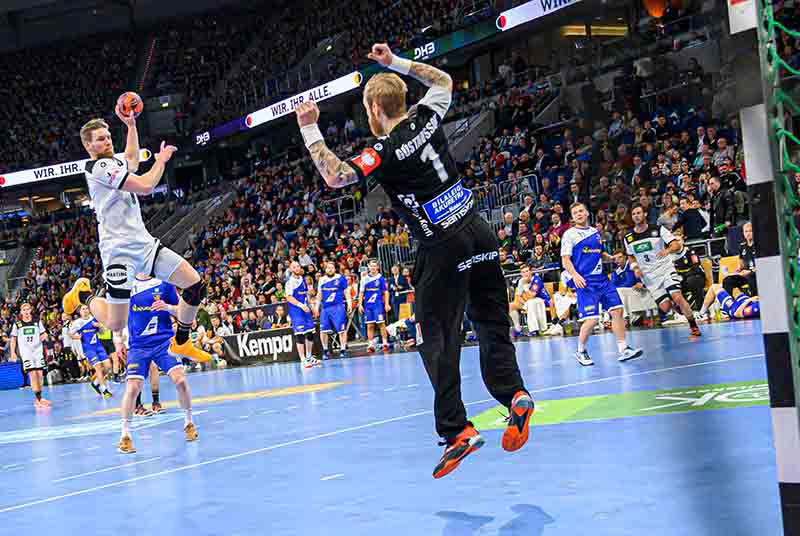 Mannheim Handball Nationalmannschaft Deutschland Island (Foto: Helmut Dell)