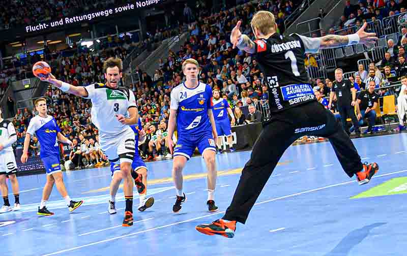 Mannheim Handball Nationalmannschaft Deutschland Island (Foto: Helmut Dell)