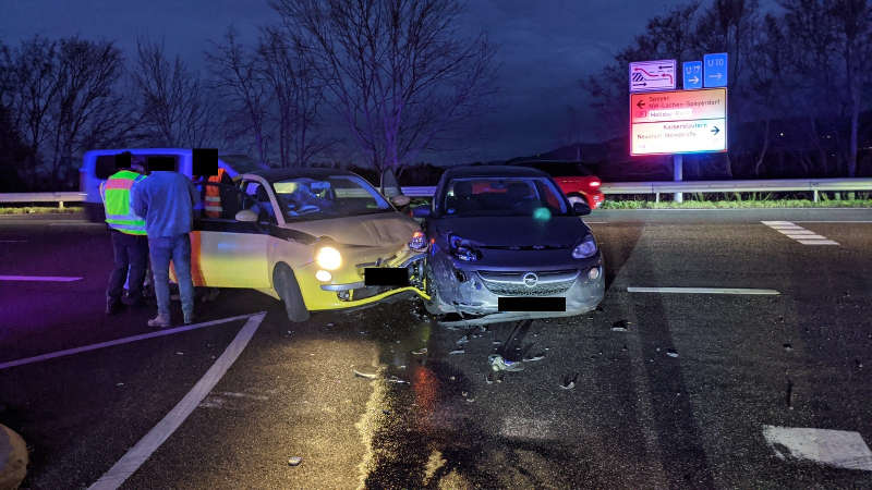 Unfallörtlichkeit B39 (Foto: Polizei RLP)