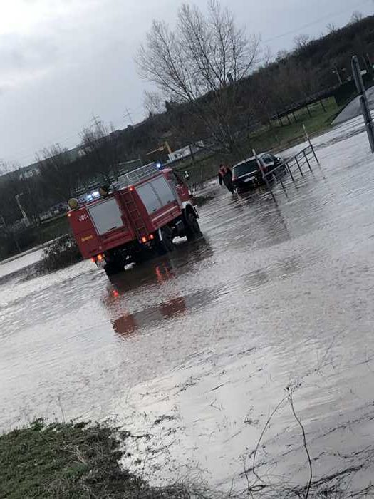 Freiwillige Feuerwehr Bad Kreuznach im Hochwassereinsatz