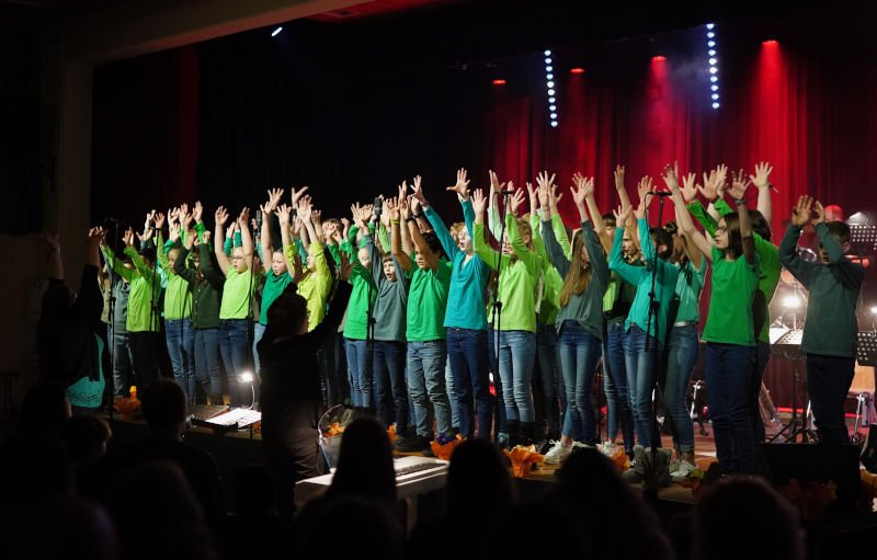 Neustadt Leibniz-Gymnasium Valentinskonzet 2020 (Foto: Holger Knecht)