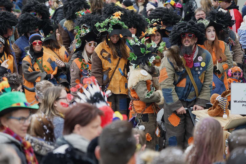 Ettlingen Schöllbronn Fasenachtsumzug 2020 (Foto: Holger Knecht)