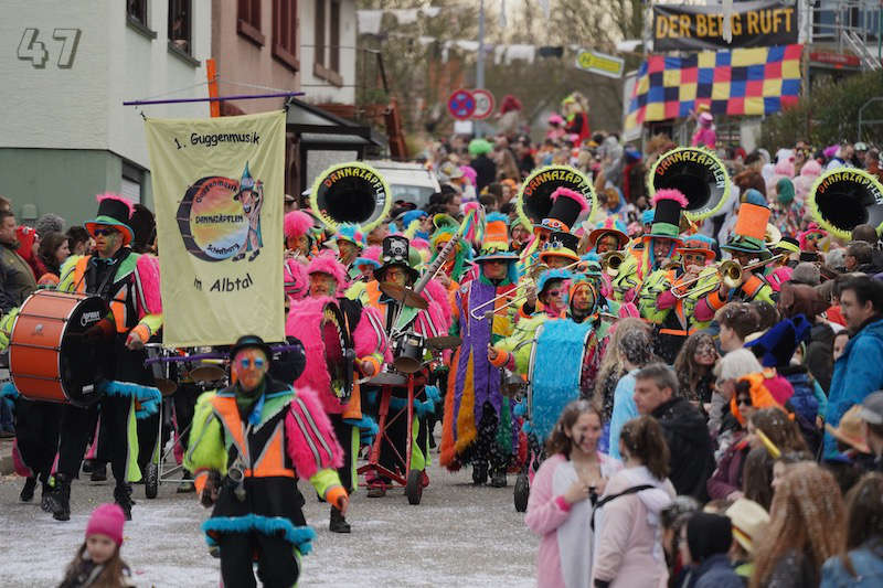 Ettlingen Schöllbronn Fasenachtsumzug 2020 (Foto: Holger Knecht)