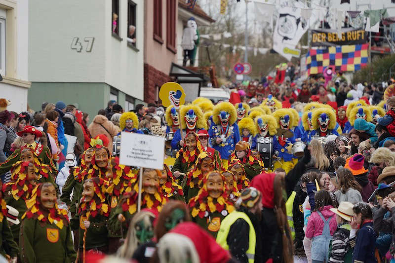 Ettlingen Schöllbronn Fasenachtsumzug 2020 (Foto: Holger Knecht)