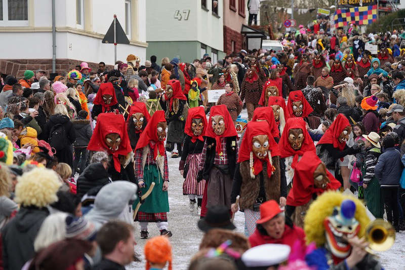 Ettlingen Schöllbronn Fasenachtsumzug 2020 (Foto: Holger Knecht)