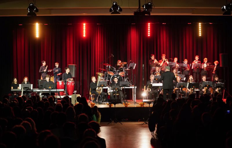Neustadt Leibniz-Gymnasium Valentinskonzet 2020 (Foto: Reinhard Schnell)