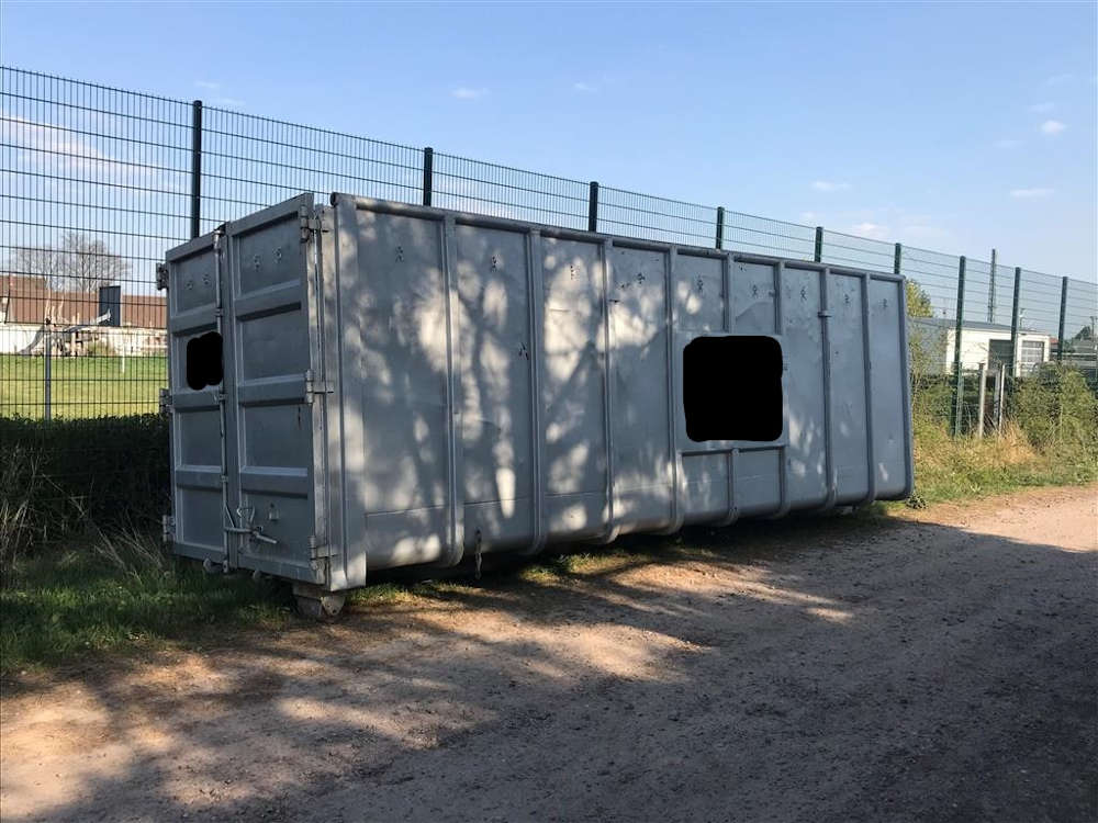 Entwendeter Container (Beispielbild) (Foto: Polizei RLP)