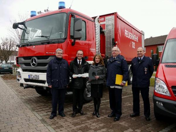 das neue Wechselladerfahrzeug für den Landkreis Germersheim
