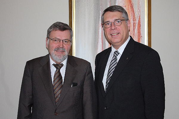 Rainer Schäfer (links) und Christian Schad