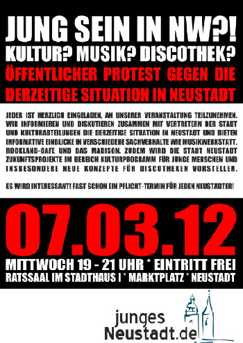 Plakat zur Veranstaltung