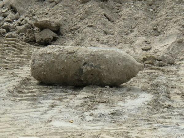 die am 29.03.12 gefundene Fliegerbombe
