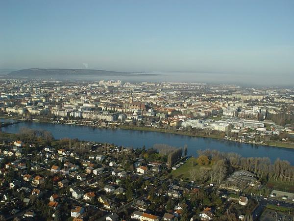 die Donau, hier in Wien