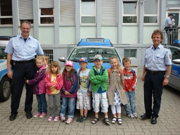 Besuch bei der Polizeidirektion Neustadt
