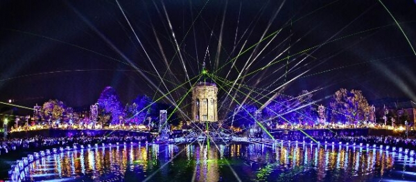 Die "autosymphonic" am Mannheimer Wasserturm