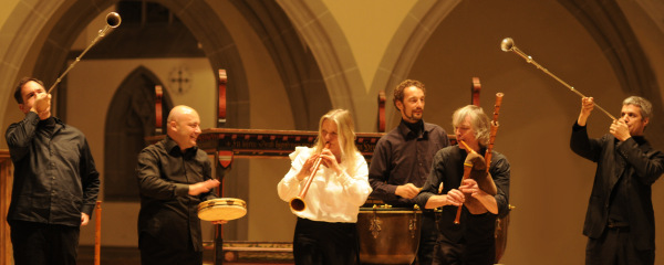 Das Ensemble „Les Haulz et les Bas“ tritt am Samstag im Speyerer Dom unter dem Motto "frühe Klangwelten" auf.