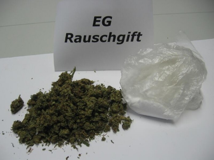 sichergestellte Drogen