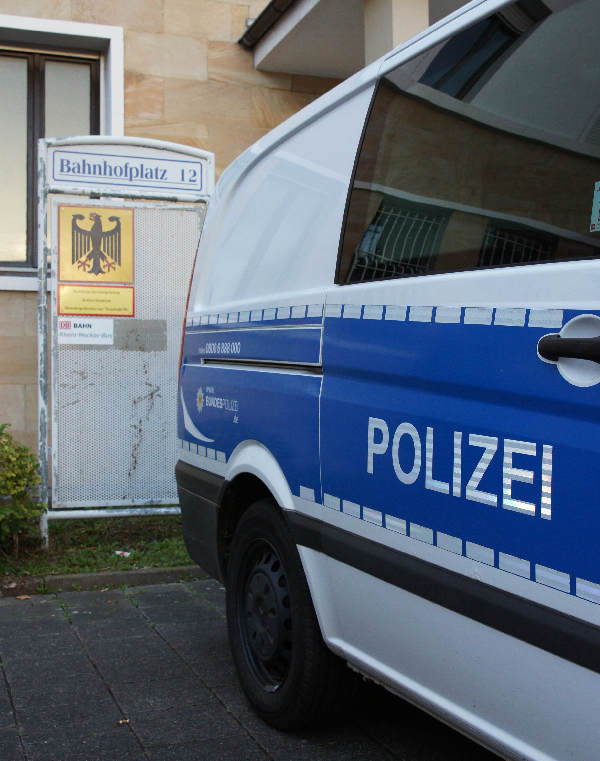 Das Bundespolizeirevier in Neustadt a.d. Weinstraße. (Foto: Holger Knecht)