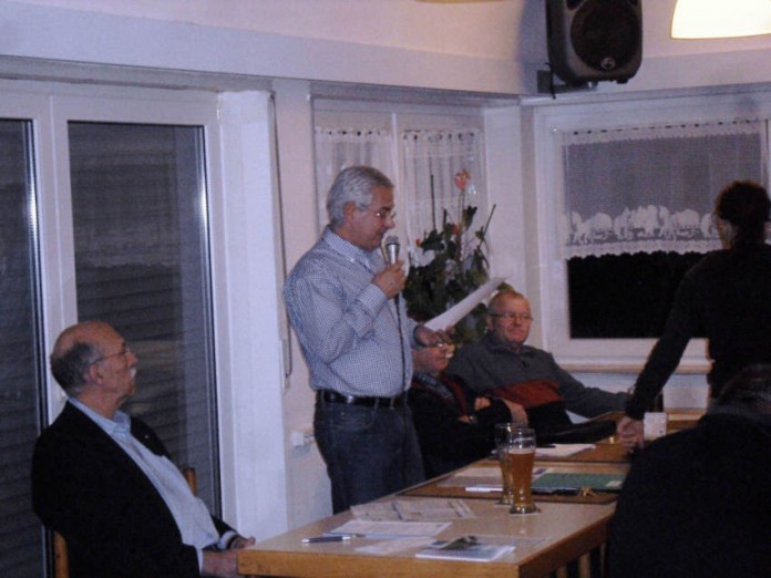 Joannis Chorosis bei der Gründungsveranstaltung der E-IG