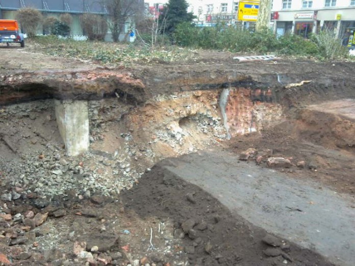 Baustelle Schneiderstraße