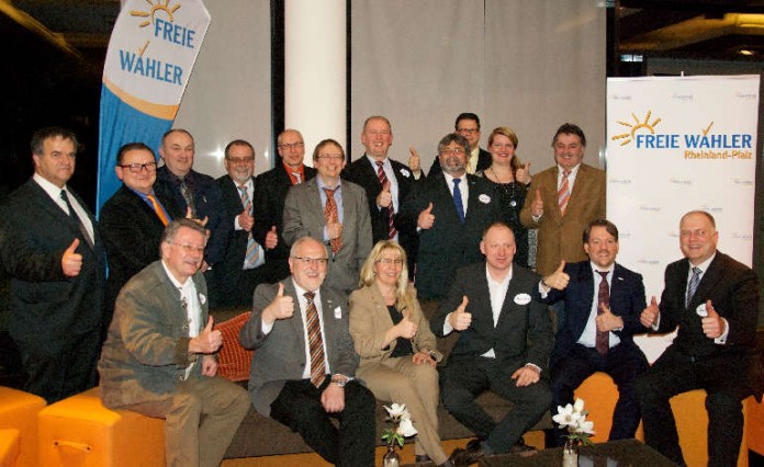 Bewerber der Landesliste "FREIE WÄHLER Rheinland-Pfalz".